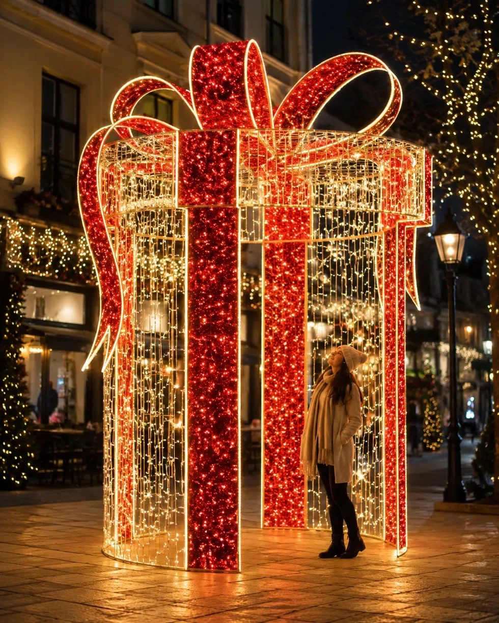Gift Box Walk-Through Motif