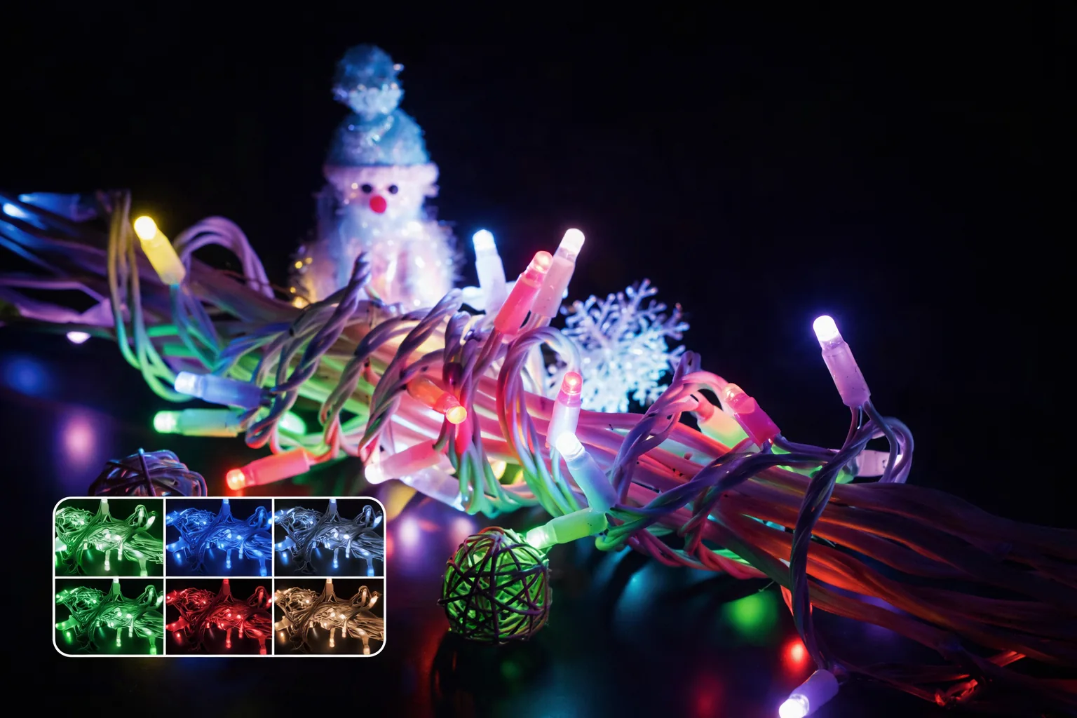 RGB Twinkle String Light — Sync & Remote Control