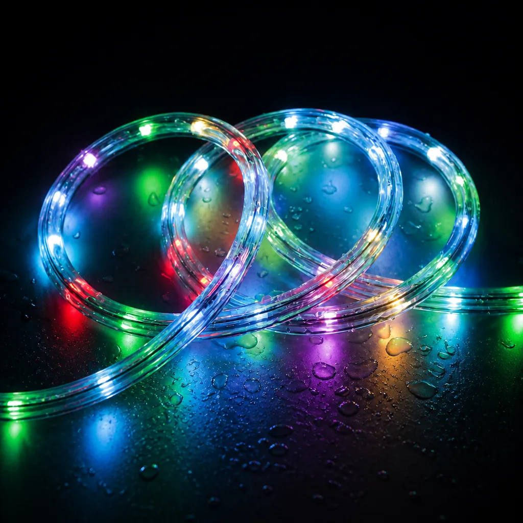 RGB Twinkle Rope Light — Sync & Remote Control