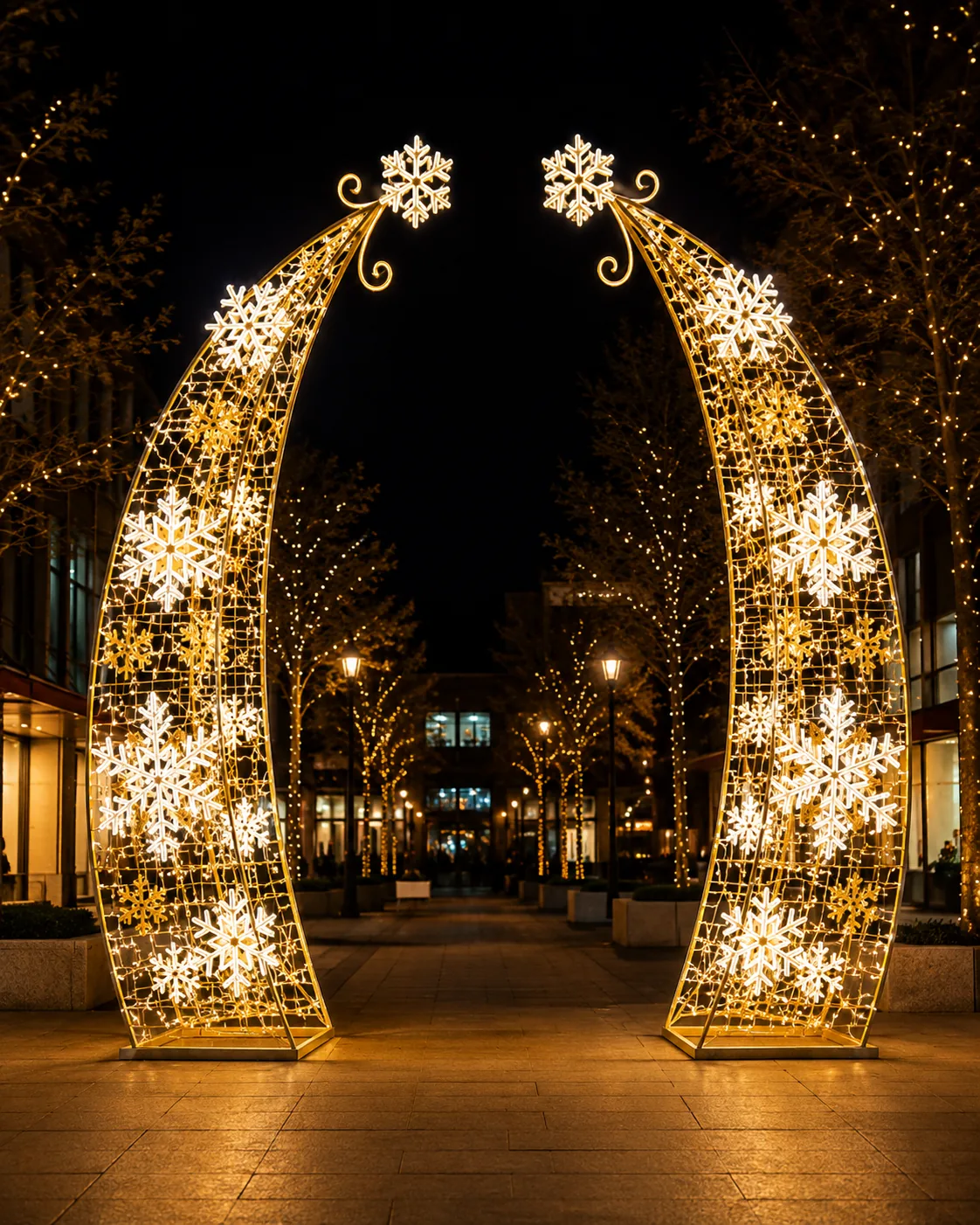 Snowflake Arch Motif